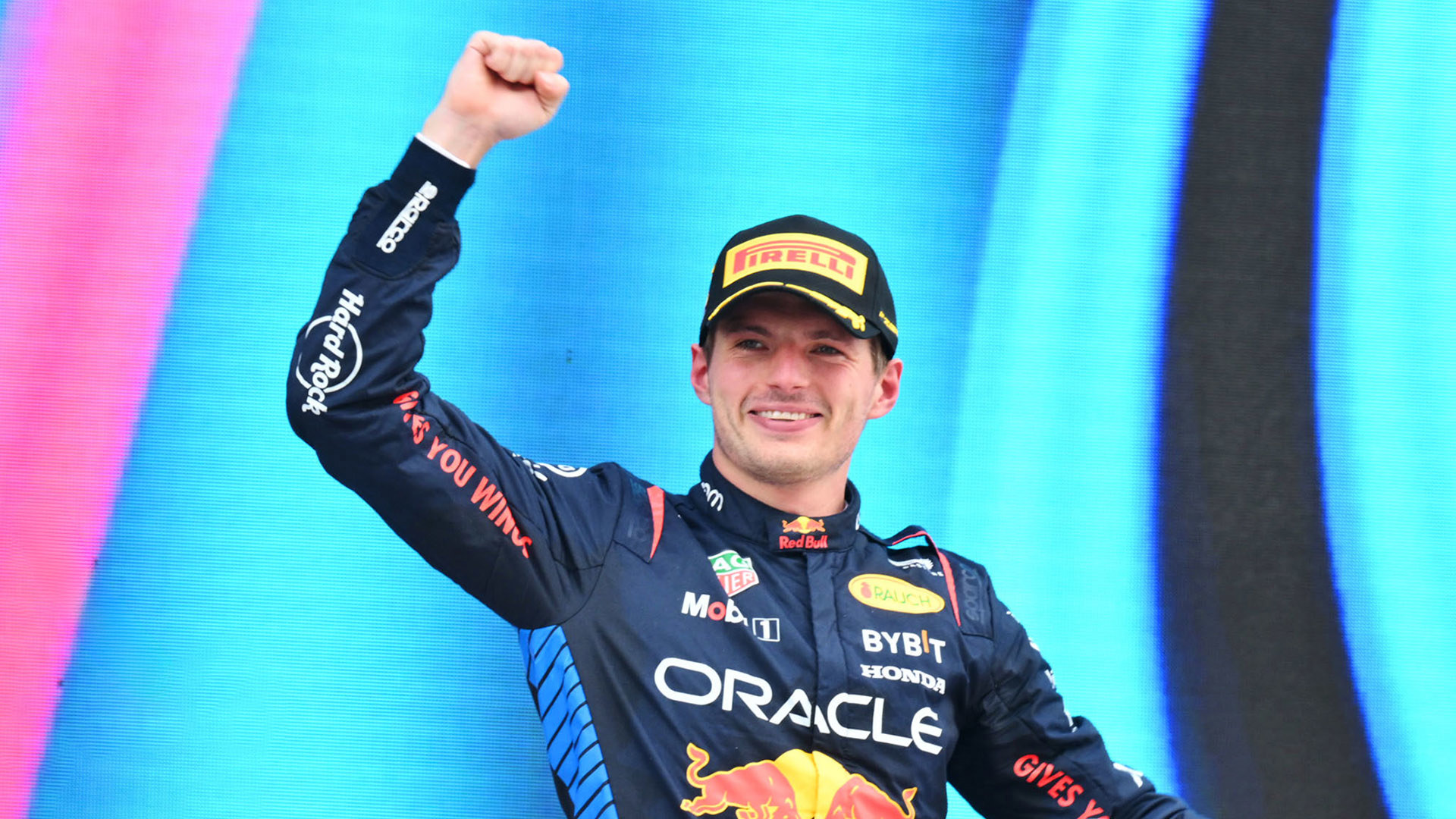 Max Verstappen in Formula 1 competition