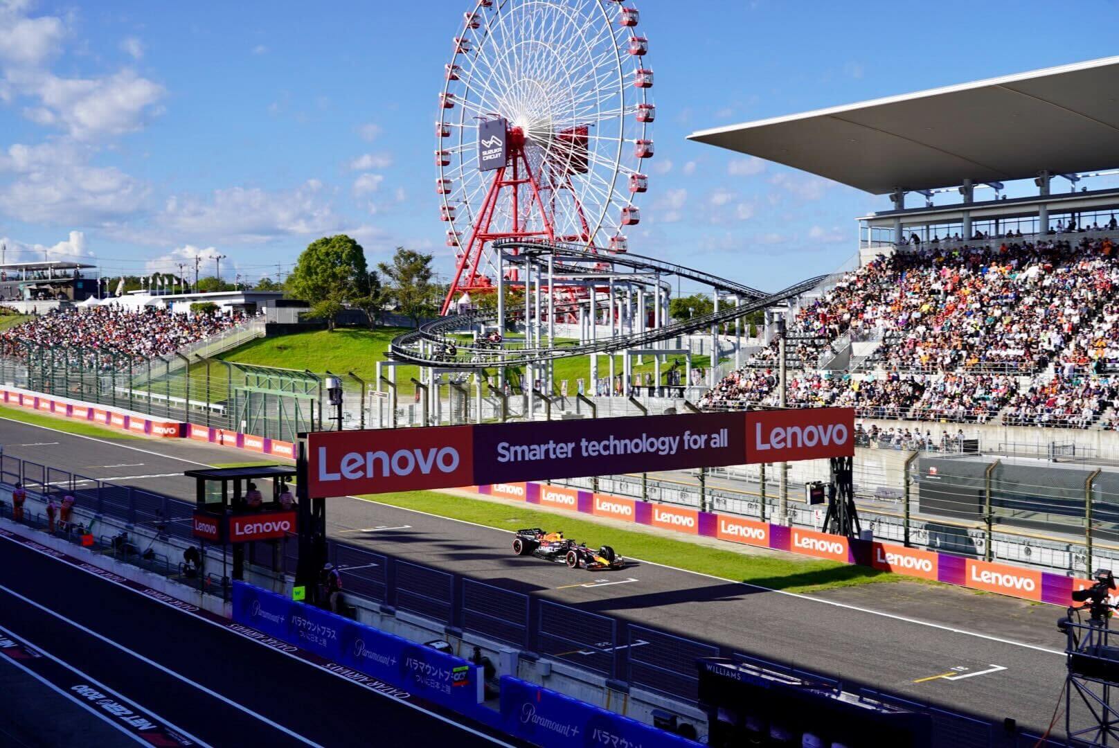Suzuka circuit high speed esses and figure-of-eight layout