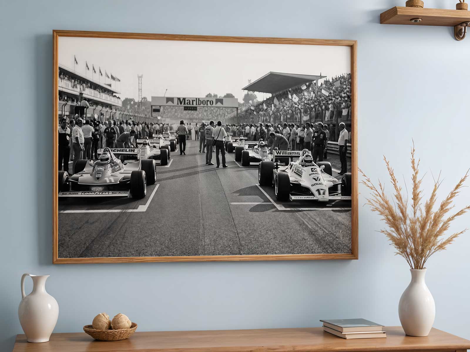 Aerial map of the Spanish Grand Prix track drawn in a retro schematic style with aged paper effects