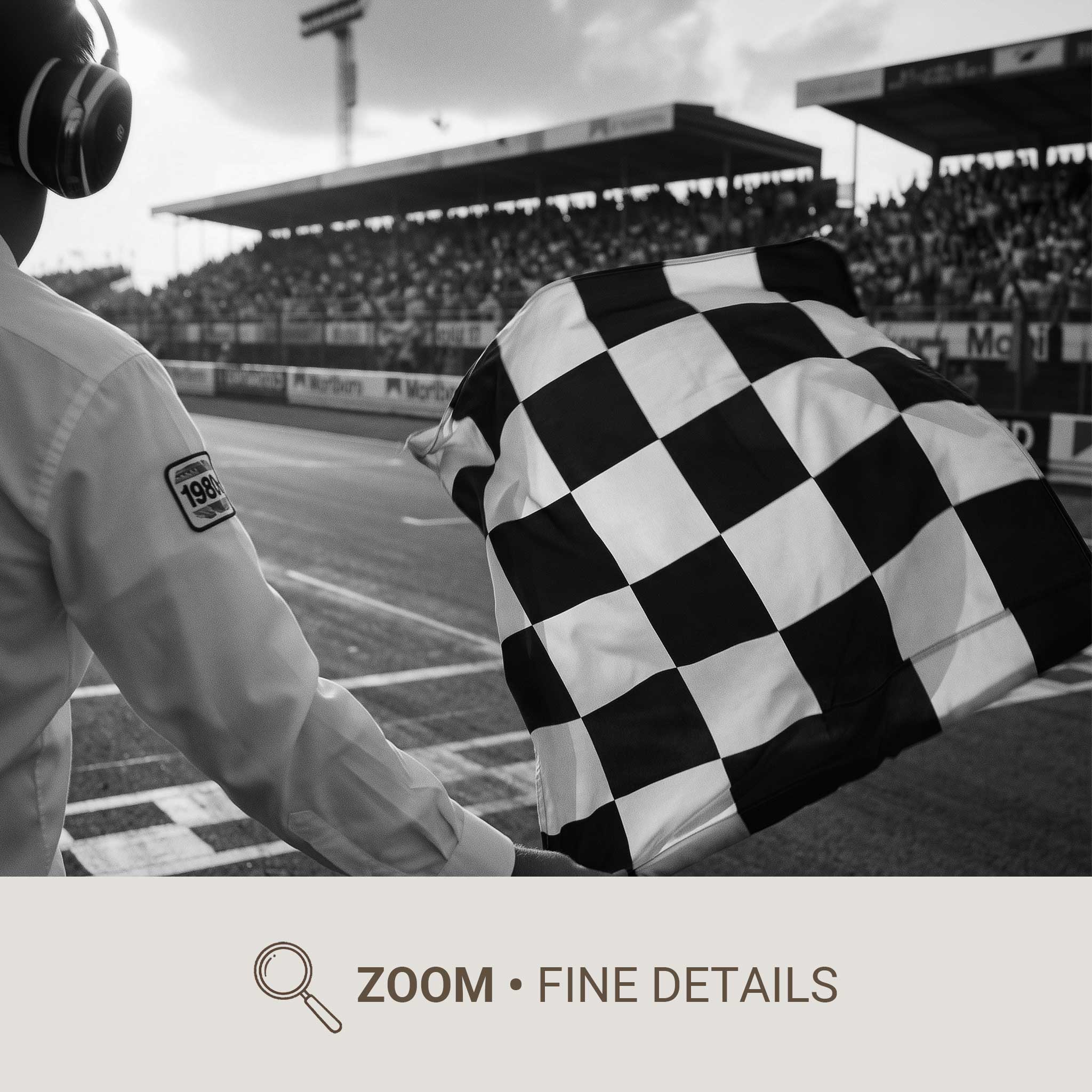 Ayrton Senna piloting a McLaren F1 car in classic race livery, mid-corner during a historic Grand Prix