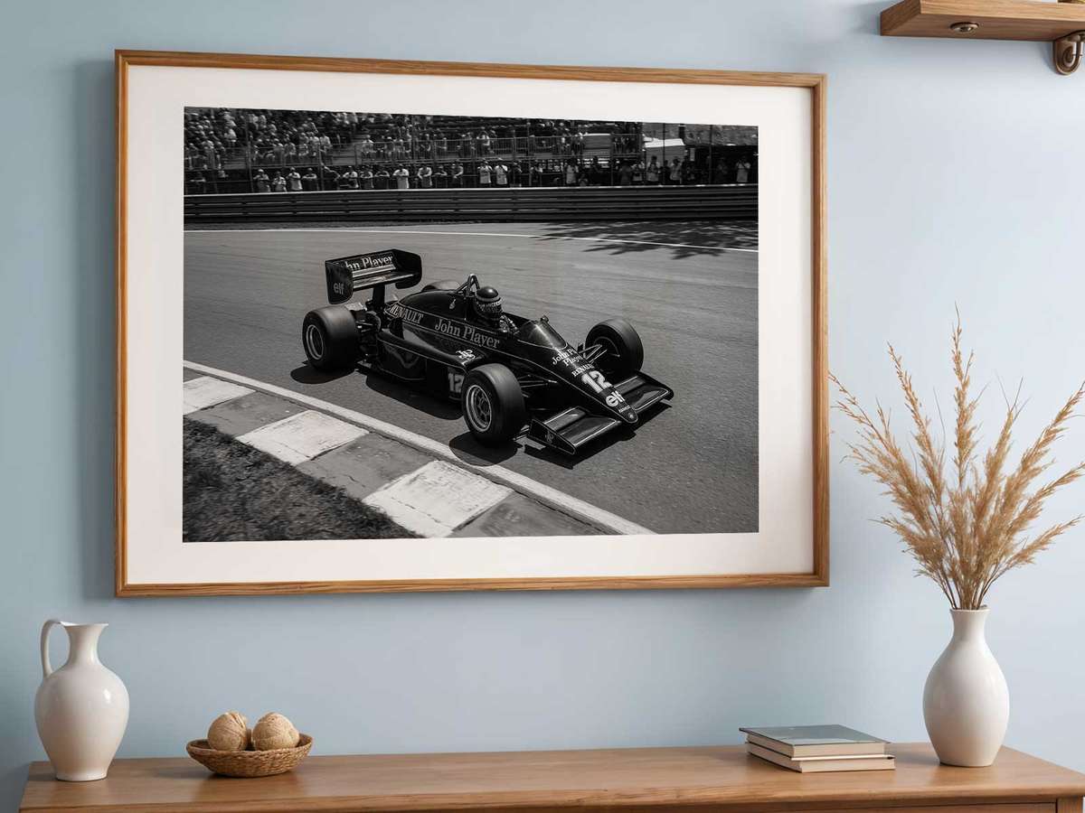 Side-by-side comparison of a Formula 1 car across consecutive seasons showing evolutionary design changes.