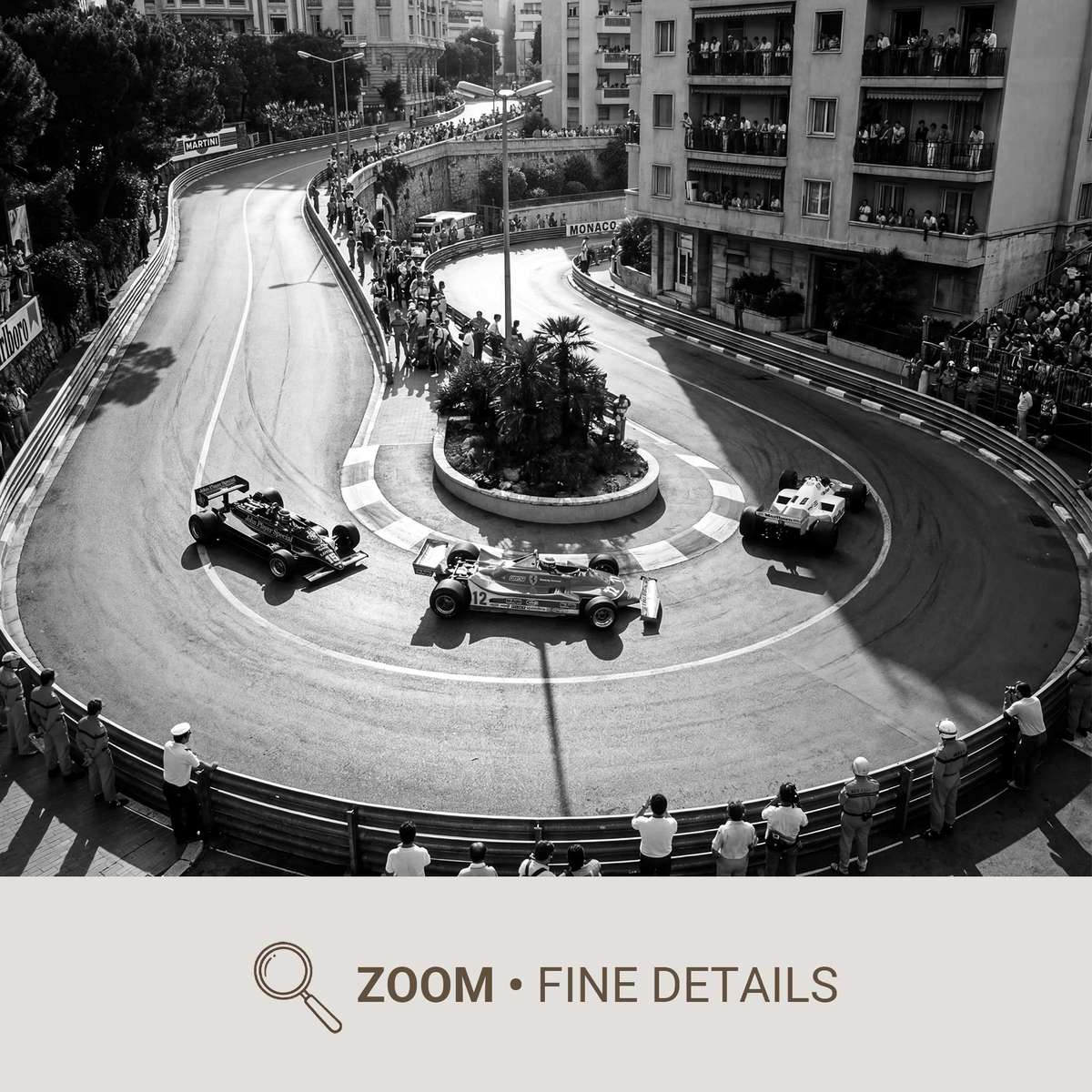 Retro poster highlighting the circuit layout of the Spanish Grand Prix with hand-drawn lines, muted palette, and aged paper…