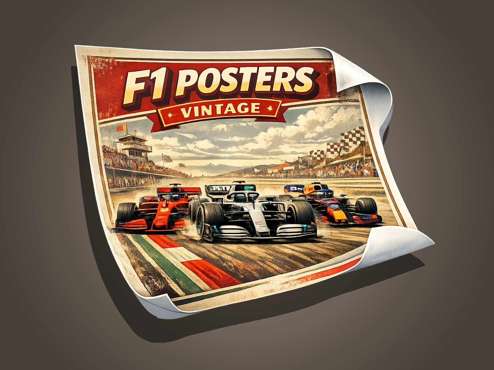 F1 vintage-posters