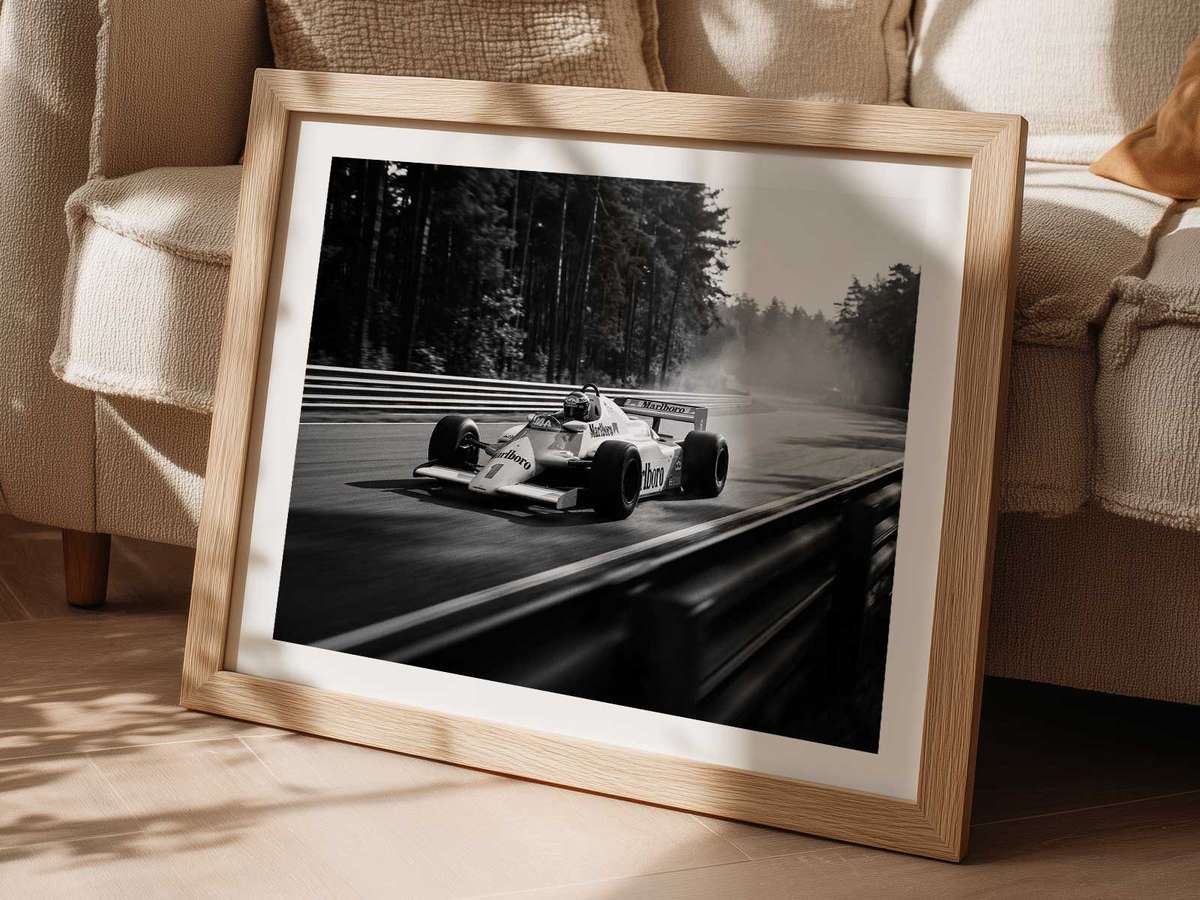 Decorative How the McLaren F1 Image Gains Depth Through 1980s Vintage Aesthetics artwork designed for collectors and gallery wall decor