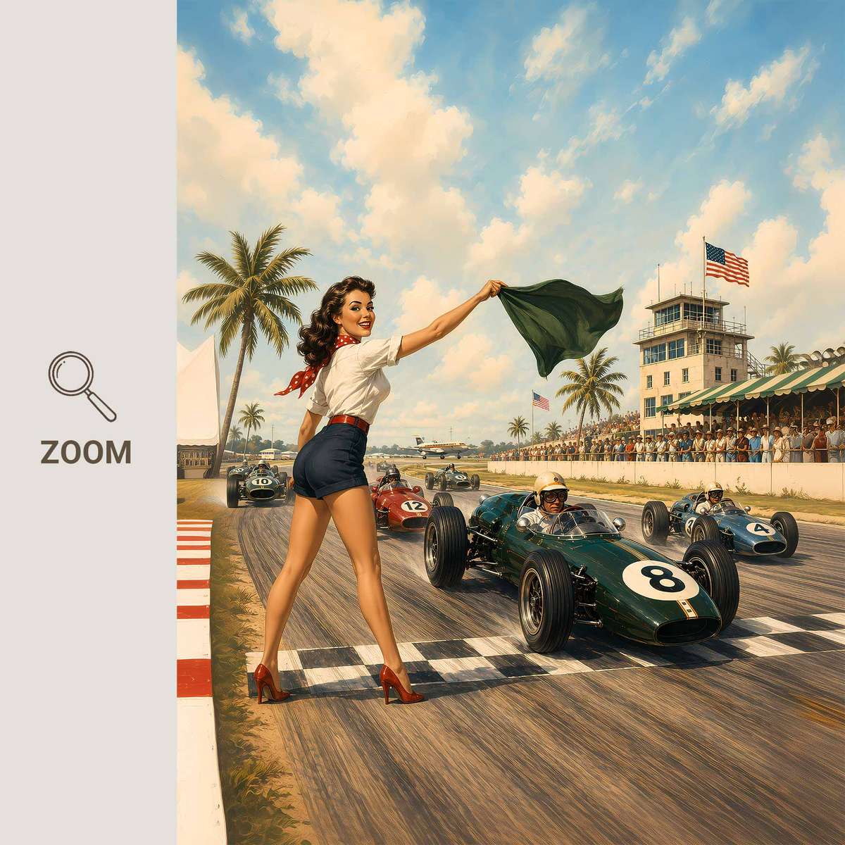 Decorative Imola Italy F1 Fans artwork designed for motorsport fans and gallery wall decor