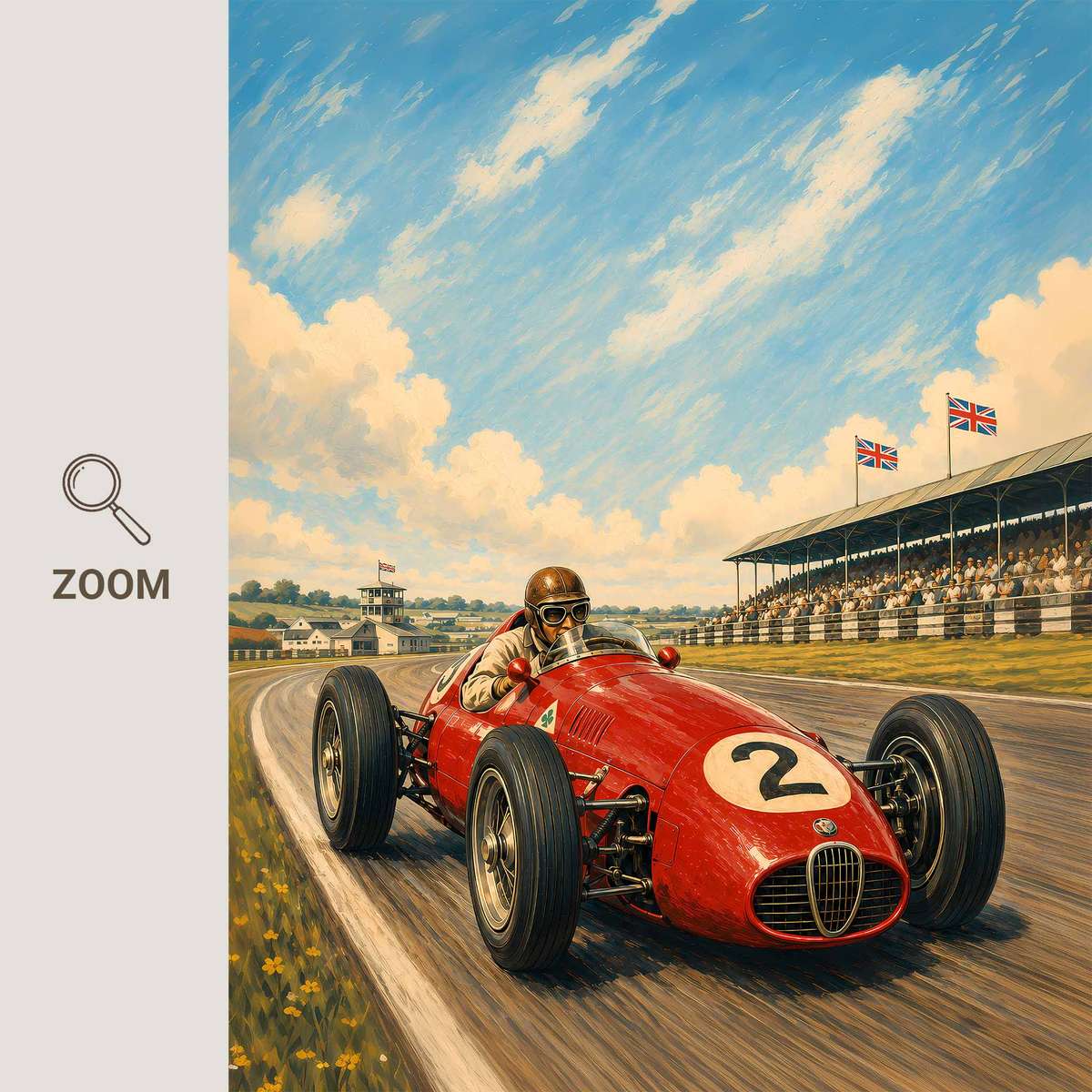 Decorative F1 artwork designed for racing enthusiasts and office decor